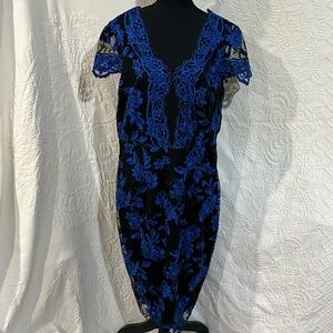 Jax black label‎ lace dress, size 14